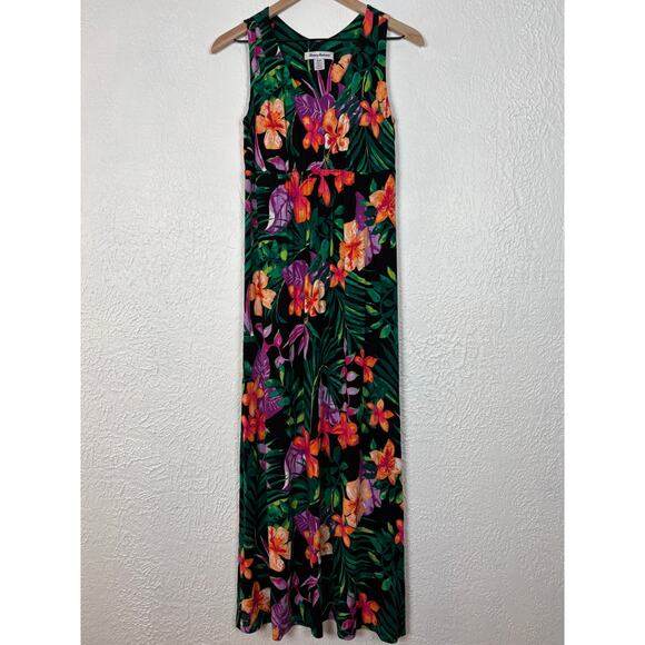 Tommy Bahama Marabella Blooms Sleeveless Maxi Dress Size Small - Picture 2 of 4